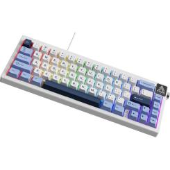 Клавиатура Ajazz AK650 Sea Salt Switch USB UA White/Blue Фото 2