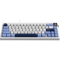 Клавиатура Ajazz AK650 Sea Salt Switch USB UA White/Blue Фото 3