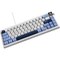 Клавиатура Ajazz AK650 Sea Salt Switch USB UA White/Blue Фото 4