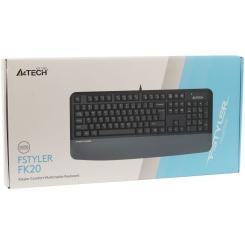 Клавиатура A4Tech FK20 USB UA Grey Фото 3