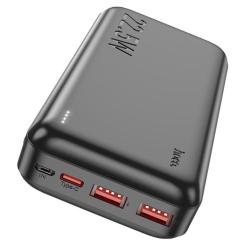 Батарея универсальная HOCO 20000mAh, 22.5W, Black Фото 1