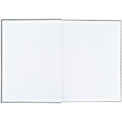 Книга записная Axent A4 Pattern, 96 аркушів клітинка, сірий Фото 3