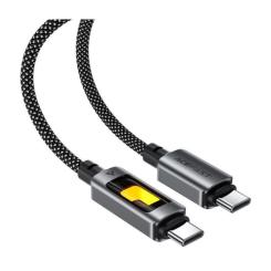 Дата кабель Acefast USB-C to USB-C 1.2m 60W black Фото 2