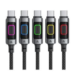 Дата кабель Acefast USB-C to USB-C 1.2m 60W black Фото 4