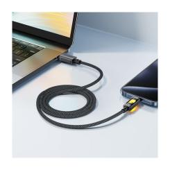 Дата кабель Acefast USB-C to USB-C 1.2m 60W black Фото 5
