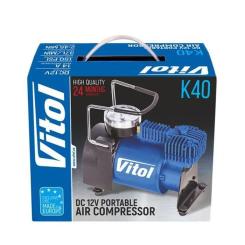 Автомобильный компрессор VITOL K-40 150psi/14Amp/37л Фото 6
