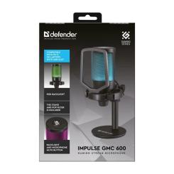 Микрофон Defender Impulse GMC 600 USB Black Фото 8