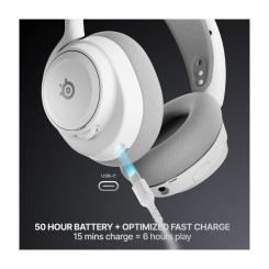 Наушники SteelSeries Arctis Nova 7 Gen 2 Wireless White Фото 7