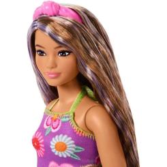 Кукла Barbie Модница – яркие цветы Фото 3