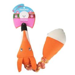 Игрушка для собак MISOKO&CO Банджі лисиця 54 см Фото