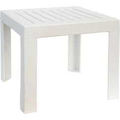 Стол садовый PAPATYA к шезлонгу Suda белый Фото
