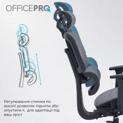 Офисное кресло OfficePro Skyline OC750-B-DG-DG Фото 10