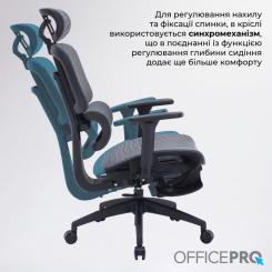 Офисное кресло OfficePro Skyline OC750-B-DG-DG Фото 11