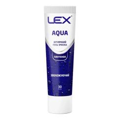 Интимный гель-смазка Lex Condoms Aqua Увлажняющий 30 мл Фото