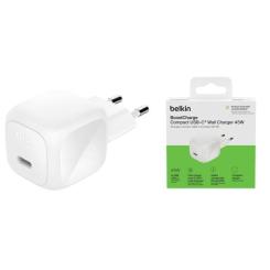 Зарядное устройство Belkin USB-C PD45W PPS white Фото 3