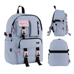 Рюкзак школьный GoPack Education Teens 2500L сірий Фото