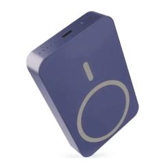 Батарея универсальная EMOS 10000mAh WI1046, 20W, Wireless, blue Фото 2