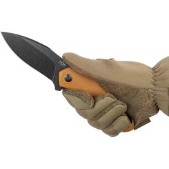 Нож Cimmerian Knives С1 N690 BSW Brown Фото 4