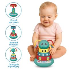 Развивающая игрушка Kiddi Smart Слоненя Грайко Фото 3