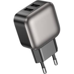 Зарядное устройство BOROFONE 2xUSB BAS51A black Фото 3