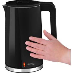 Электрочайник ECG RK 1702 Safe to Touch Black Фото 9