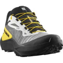Кроссовки Salomon Genesis Black/White/Lemon 8 Фото