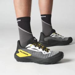 Кроссовки Salomon Genesis Black/White/Lemon 8 Фото 5