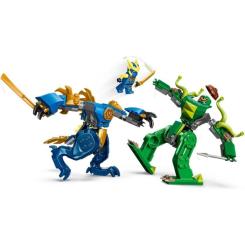 Конструктор LEGO Ninjago Битва робота дракона Джея Фото 3