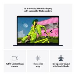 Ноутбук Apple MacBook Air 15 M5 A3448 Midnight Фото 4