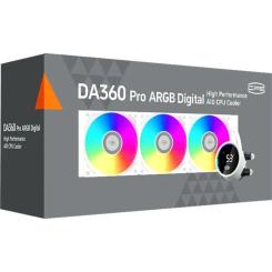 Система жидкостного охлаждения PcCooler DA360 Pro ARGB WH Фото 8