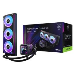 Система жидкостного охлаждения ASRock PHANTOM GAMING 360 LCD Фото 10