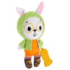 Погремушка Fisher-Price Зайка-обнимашка с прорезывателем Фото 2