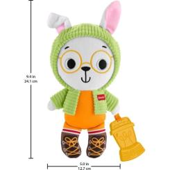 Погремушка Fisher-Price Зайка-обнимашка с прорезывателем Фото 4