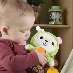Погремушка Fisher-Price Зайка-обнимашка с прорезывателем Фото 6