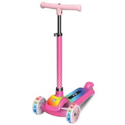 Самокат LiT Iris LAVA LED - Pink Фото