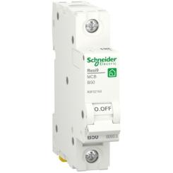 Автоматический выключатель Schneider Electric RESI9 6kA 1P 50A Фото