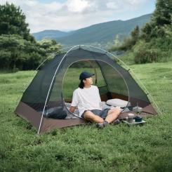 Палатка Naturehike Greek Style CNK2300ZP024 світло-кавовий Фото 6
