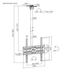 Кронштейн ITech Кронштейн ITech CELB-44S Фото 11