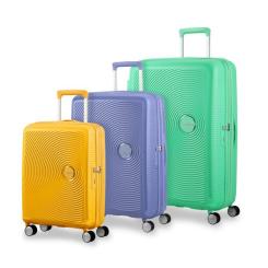 Чемодан American Tourister Soundbox 35.5/41 л темно-синя Фото 10