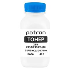 Тонер Patron XER C230/C310/C410, 40 г, Cyan Фото