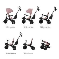 Детский велосипед Kinderkraft Aveo 2 Plus Pink (KRAVEO02PNK0000) Фото 9