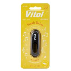 Ароматизатор для автомобиля VITOL Flash Drive Lemon Фото