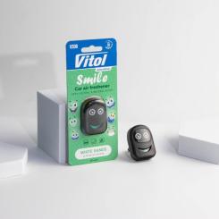 Ароматизатор для автомобиля VITOL Smile White Sands 4мл Фото 1