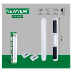 Фонарь NEWVEW NV-E957 Solar Panel 1200mAh White Фото 4