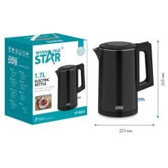 Электрочайник WINNINGSTAR ST-6023 Black Фото 5