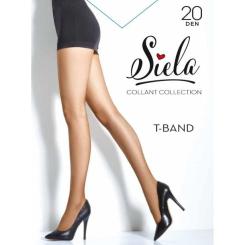 Колготы Siela Collant T-Band 20 Den Nero - 5 Фото