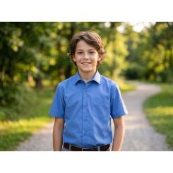 Рубашка детская Lakids с коротким рукавом Фото 4