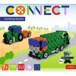 Конструктор Trefl Connect 2 в 1, 190 деталей Фото 5