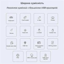 Концентратор XoKo USB-C 3xUSB 2.0 + 1xUSB 3.0 Фото 3