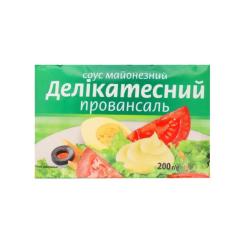 Соус Чумак Майонезный деликатесный провансаль 200 г Фото
